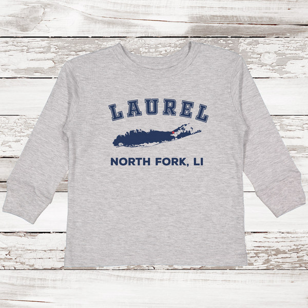 Laurel North Fork LI Long Sleeve T-shirt | Toddler