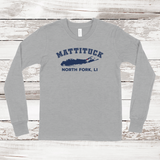 Mattituck North Fork Long Sleeve T-shirt | Classic Colors | Kids Athletic Heather