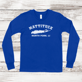 Mattituck North Fork Long Sleeve T-shirt | Classic Colors | Kids True Royal
