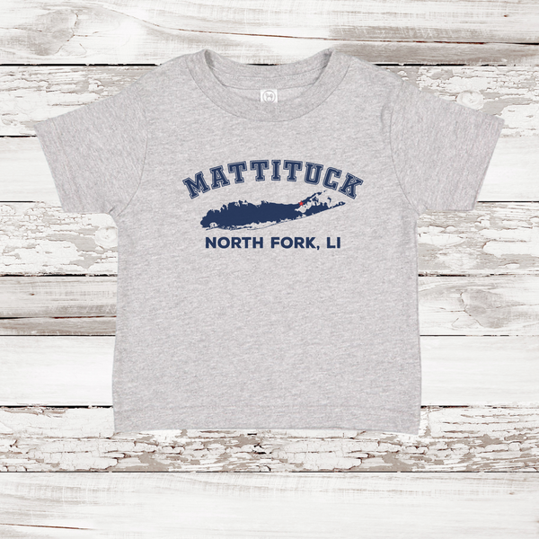 Mattituck North Fork LI Toddler Short Sleeve T-shirt