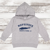 Mattituck North Fork LI Fleece Hoodie | Classic Colors |Toddler Heather