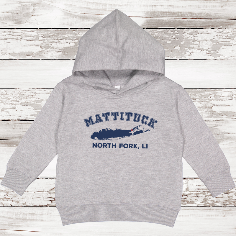 Mattituck North Fork LI Fleece Hoodie | Toddler