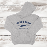 Classic North Fork Long Island Hoodie | Kids