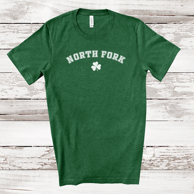 North Fork Shamrock T-shirt | Adult Unisex | St. Patrick's Day