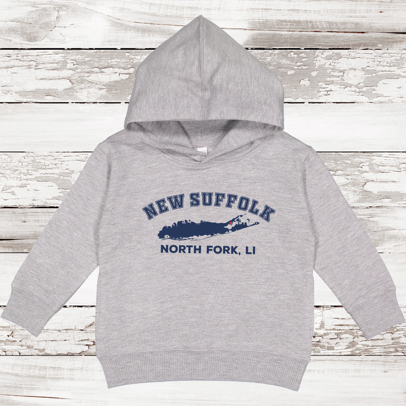 New Suffolk North Fork LI Fleece Hoodie | Toddler