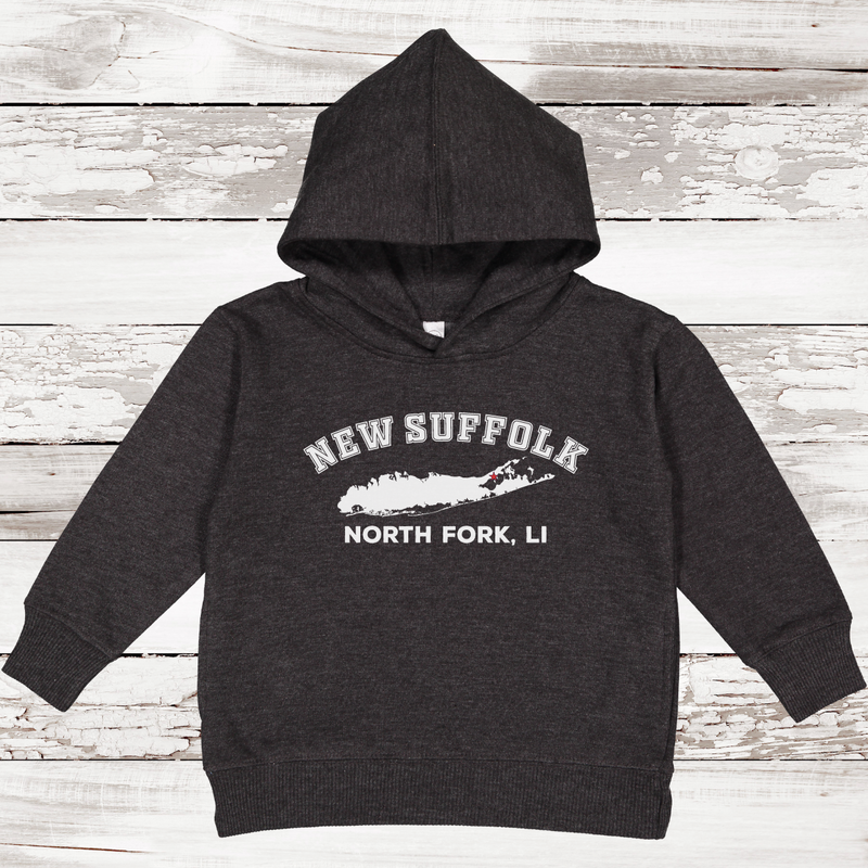 New Suffolk North Fork LI Fleece Hoodie | Toddler