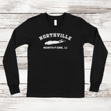 Northville North Fork Long Sleeve T-shirt | Classic Colors | Kids Black