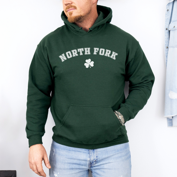 North Fork Shamrock Hoodie | Adult Unisex | St. Patrick's Day