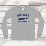 Orient North Fork Long Sleeve T-shirt | Classic Colors | Kids Athletic Heather