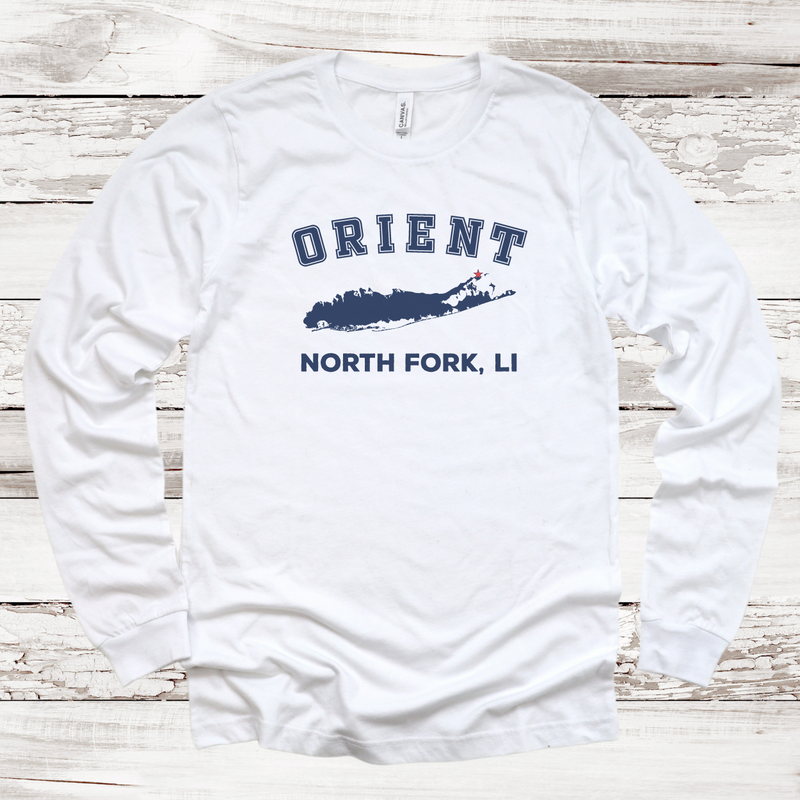 Orient North Fork Long Sleeve T-shirt | Adult Unisex