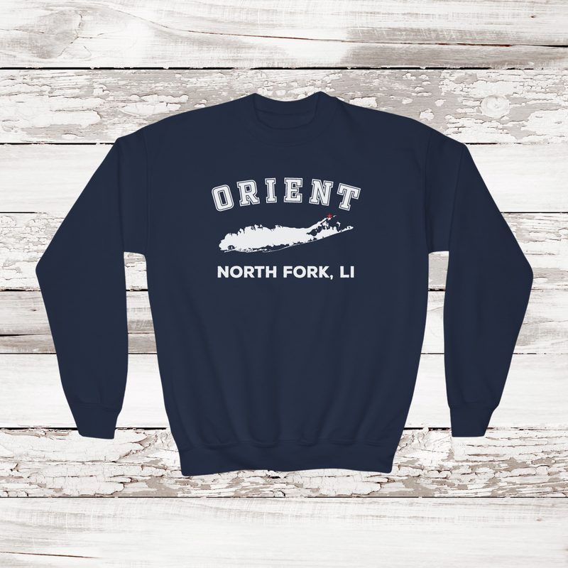 Orient North Fork Sweatshirt | Classic Colors | Kids Navy