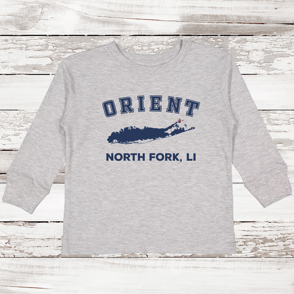 Orient North Fork LI Long Sleeve T-shirt | Toddler