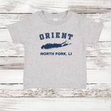 Orient North Fork LI Short Sleeve T-shirt | Classic Colors | Toddler Heather