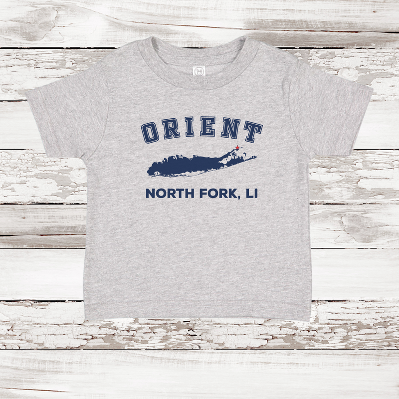 Orient North Fork LI Short Sleeve T-shirt | Classic Colors | Toddler Heather