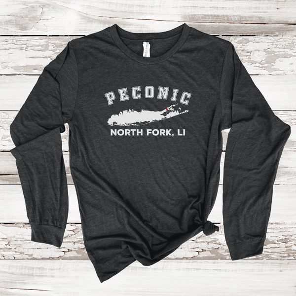Peconic North Fork Long Sleeve T-shirt | Adult Unisex