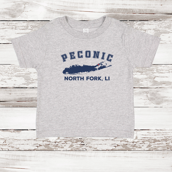 Peconic North Fork LI Toddler Short Sleeve T-shirt