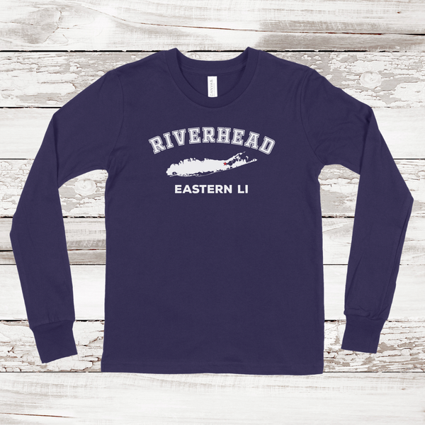 Riverhead Eastern LI Long Sleeve T-shirt | Kids