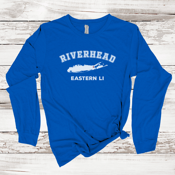 Riverhead Eastern LI Long Sleeve T-shirt | Adult Unisex