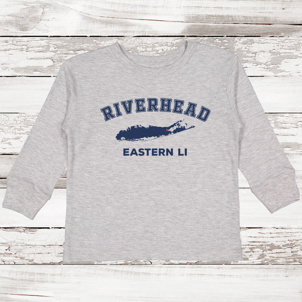Riverhead Eastern LI Long Sleeve T-shirt | Toddler