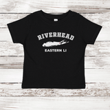 Riverhead Eastern LI Short Sleeve T-shirt | Classic Colors | Toddler Black