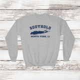 Southold North Fork Sweatshirt | Classic Colors | Kids Sport Grey