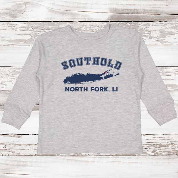 Southold North Fork LI Long Sleeve T-shirt | Toddler