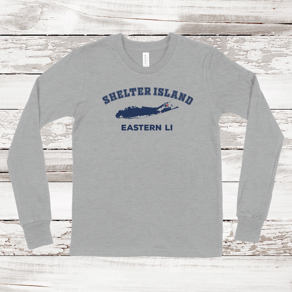 Shelter Island Eastern LI Long Sleeve T-shirt | Kids