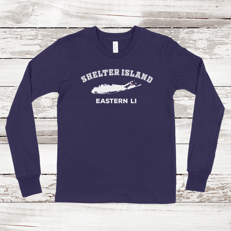 Shelter Island Eastern LI Long Sleeve T-shirt | Kids