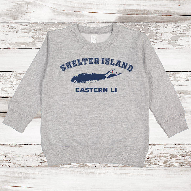 Shelter Island Eastern LI Toddler Fleece Sweatshirt