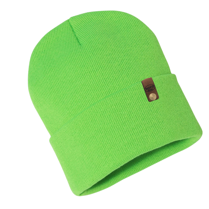 NOFO Gear Logo Beanie | Neon Green Neon Green