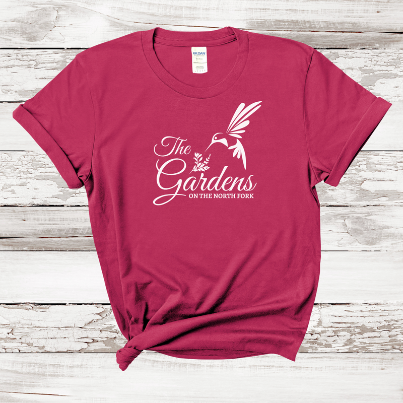 The Gardens Spring Hummingbird Logo T-shirt | Adult Unisex