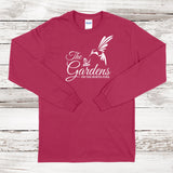 The Gardens Hummingbird Logo T-Shirt | Long Sleeve Adult Unisex