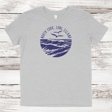 North Fork Long Island Sea & Gull T-shirt | Kids | Premium