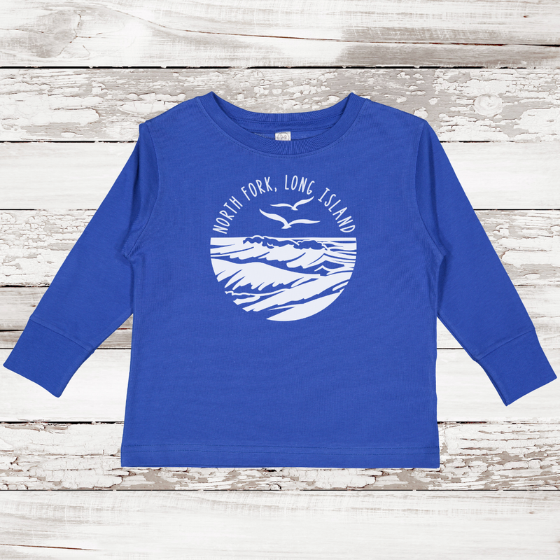 North Fork Sea & Gull Long Sleeve T-shirt | Toddler