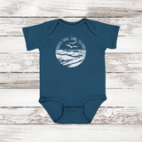 North Fork Long Island Sea & Gull Baby Onesie Oceanside