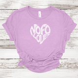 NOFO Love Heart T-shirt | Women's Relaxed Fit