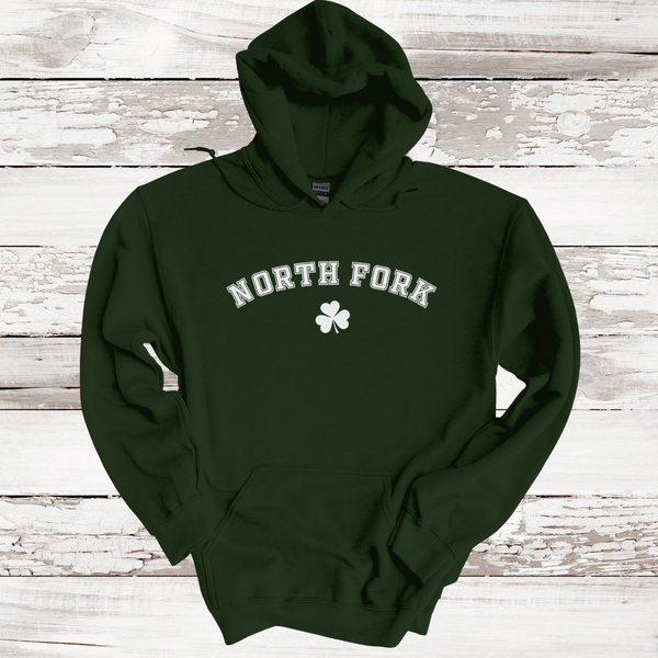 North Fork Shamrock Hoodie | St. Patrick's Day | Adult Unisex
