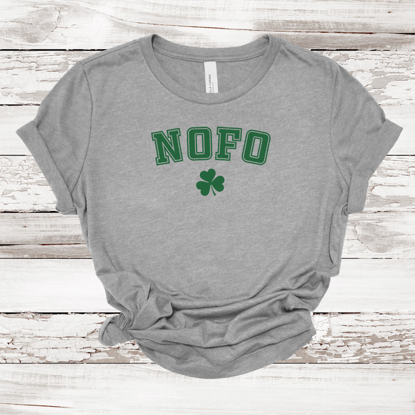 NOFO Shamrock T-shirt | Women's Relaxed Fit | St. Patrick's Day