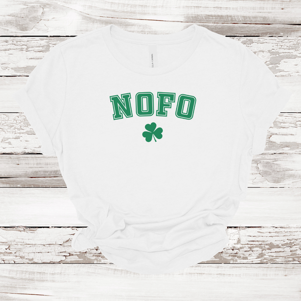 NOFO Shamrock T-shirt | Women's Relaxed Fit | St. Patrick's Day