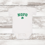 NOFO Shamrock Baby Onesie