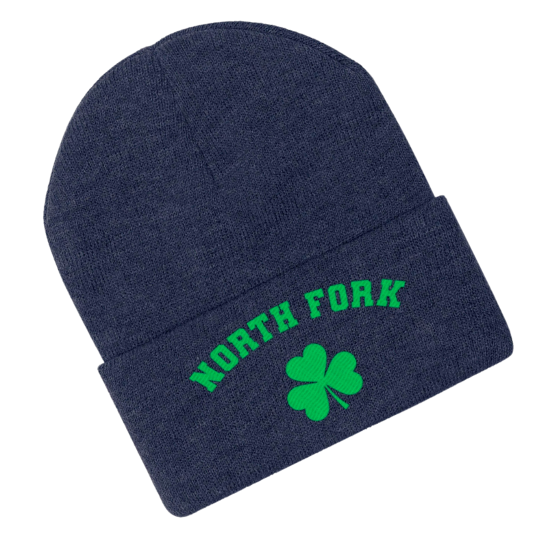 North Fork Shamrock Beanie Navy