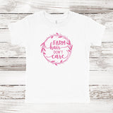 Farm Hair Don't Care Toddler Short Sleeve T-shirt