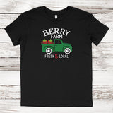 Berry Farm Truck T-shirt | Kids Black