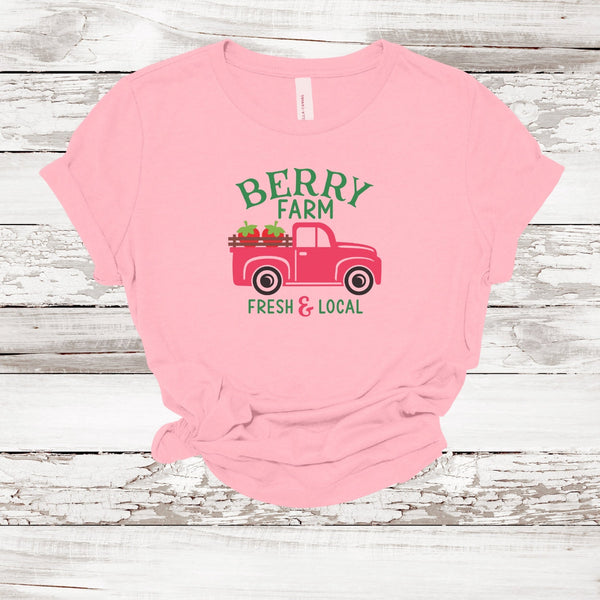 Berry Farm Truck T-shirt | Women's Relaxed Fit