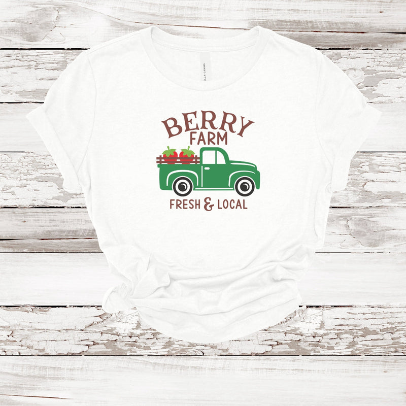 Berry Farm Truck T-shirt | Women's Relaxed Fit