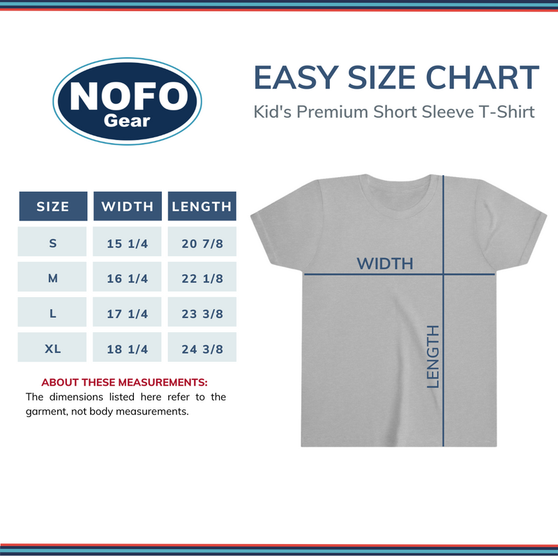 North Fork Long Island Sea & Gull T-shirt | Kids | Premium