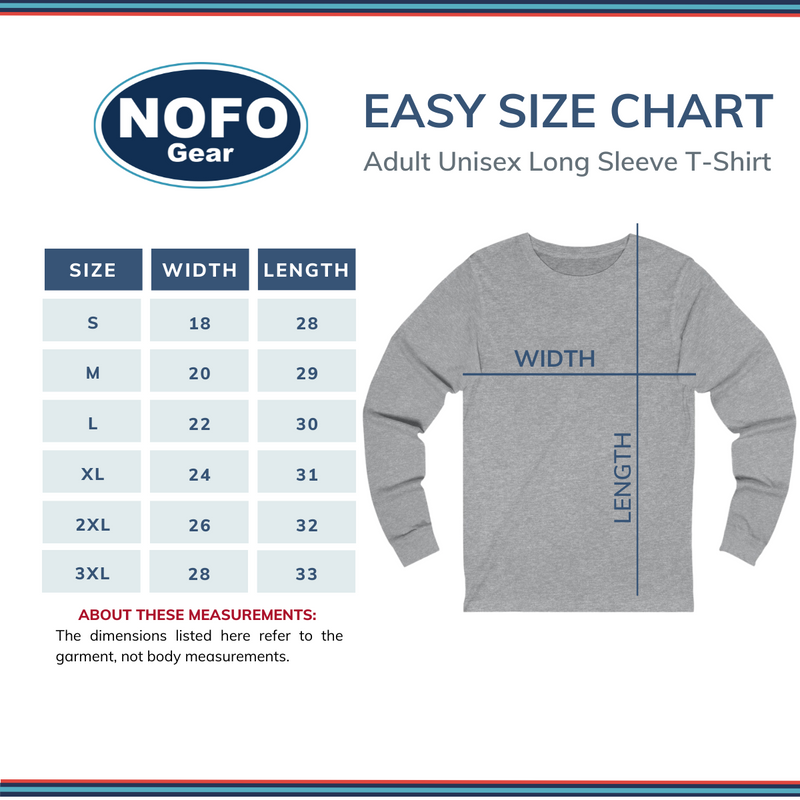 North Fork Long Island Sea & Gull Long Sleeve T-shirt | Adult Unisex