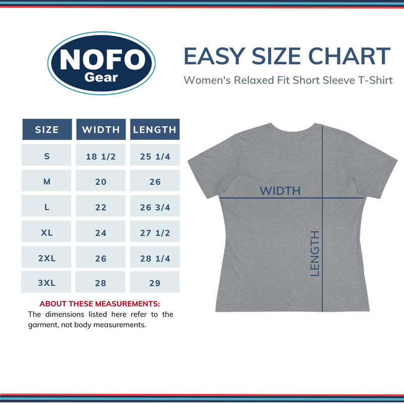 Classic North Fork Long Island T-shirt | Women's Relaxed Fit | White