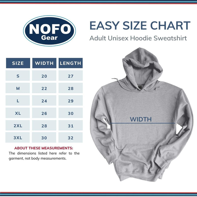 Classic North Fork Long Island Hoodie | Adult Unisex | Navy