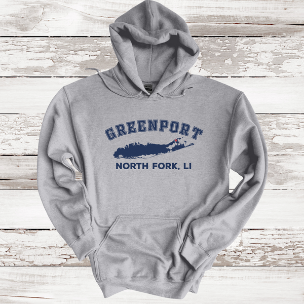 Greenport North Fork Hoodie | Adult Unisex